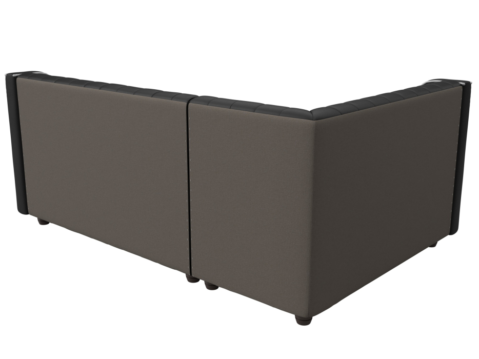 Диваны угловые кухонные, Кухонный угловой диван Лофт левый угол, экокожа