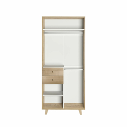 Шкаф 2-х створчатый с ящиками Аскис