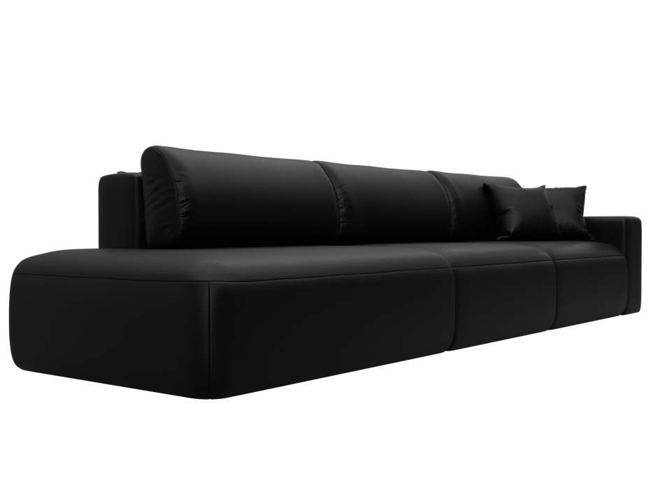 Диваны еврокнижки, Диван прямой Лига-036 НПБ Модерн Лонг подлокотник справа, экокожа GRIFON