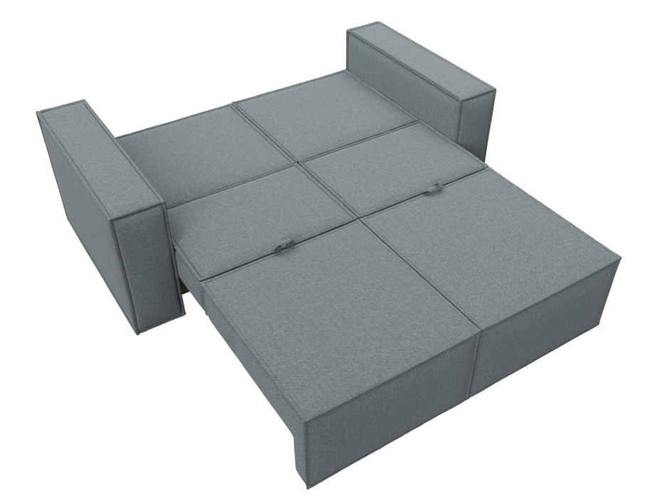 Диваны кровати со спальным местом, Диван прямой Куба мини, рогожка Амур