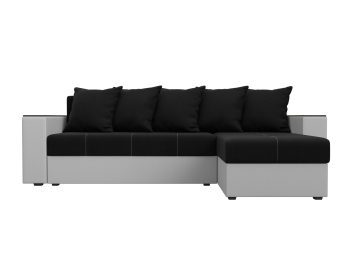 Диван угловой Дубай Лайт угол универсальный, микровельвет/экокожа