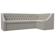 Диваны угловые кухонные, Диван кухонный угловой Мерлин правый угол, рогожка Амур