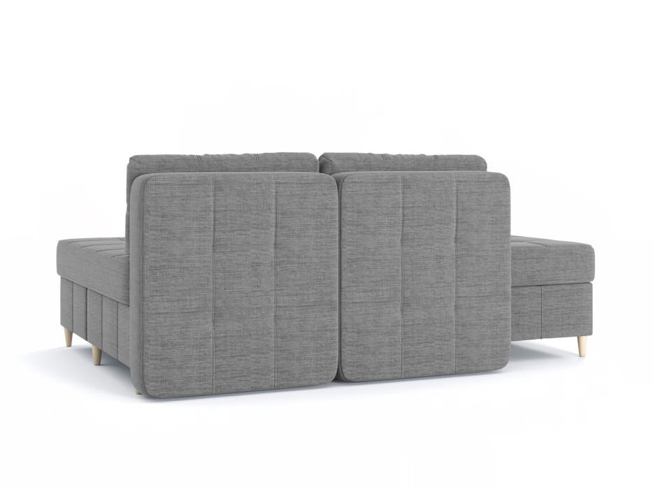 Диваны угловые в гостиную, Диван-кровать угловой Оливер Люкс 2 еврокнижка-трансформер, рогожка