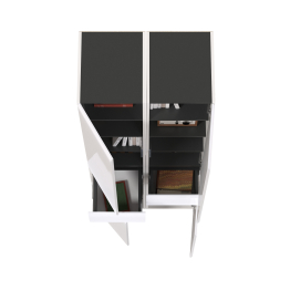 Два шкафа-пенала с выдвижным ящиком Сидней