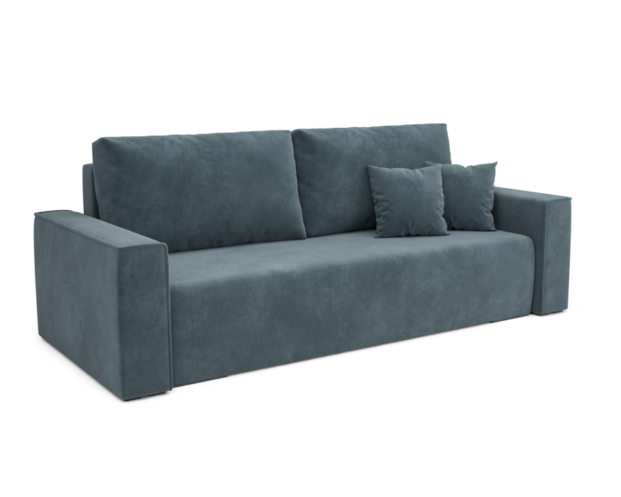 Диваны еврокнижки, Диван прямой еврокнижка Манхэттен (Велюр)