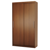 Шкафы-купе 2-х дверные, Шкаф-купе 2-х дверный Эконом платяной 120х45х200