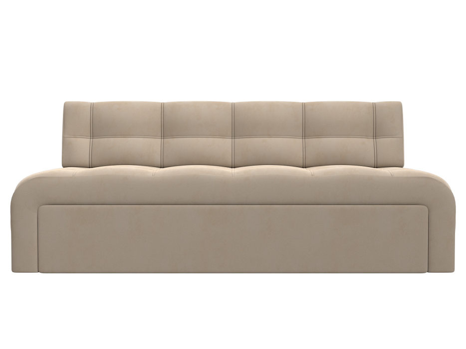 Диваны прямые кухонные, Диван кухонный прямой Люксор, велюр