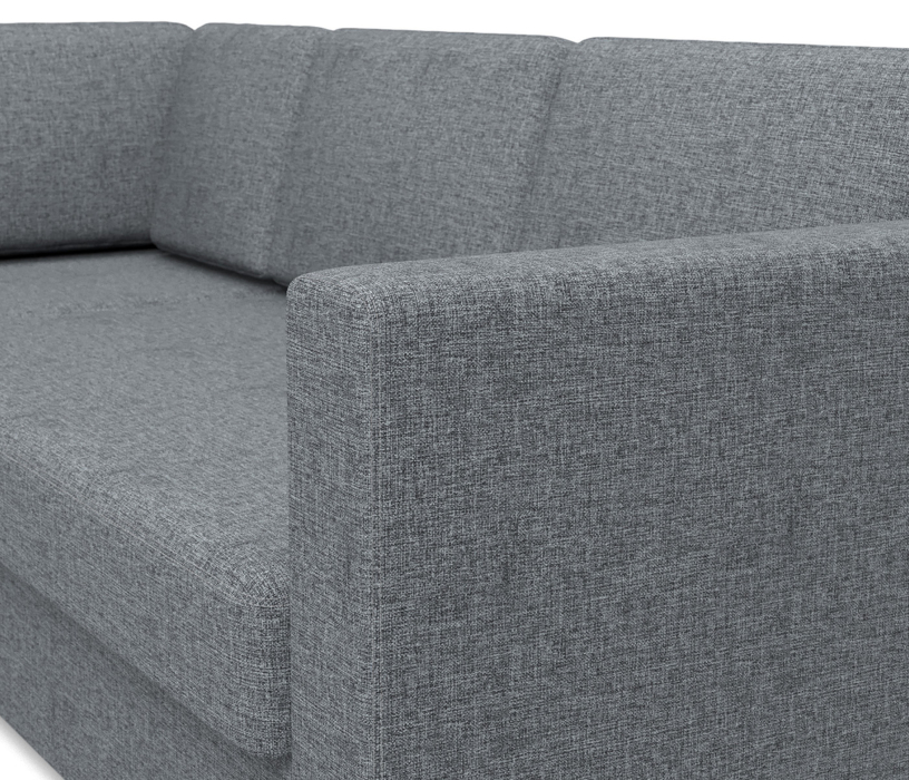 Диваны угловые в гостиную, Диван угловой Джессика 2 левый, рогожка