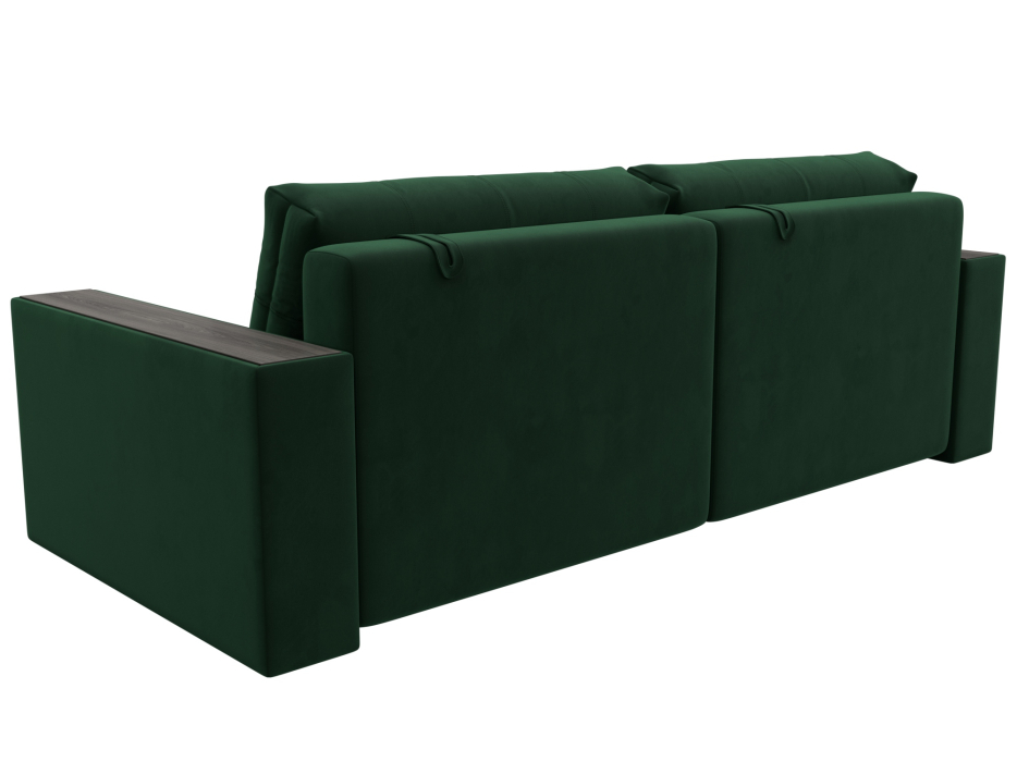 Дизайнерские диваны для гостиной, Диван прямой с декором Лига-049 НПБ, велюр SEVEN