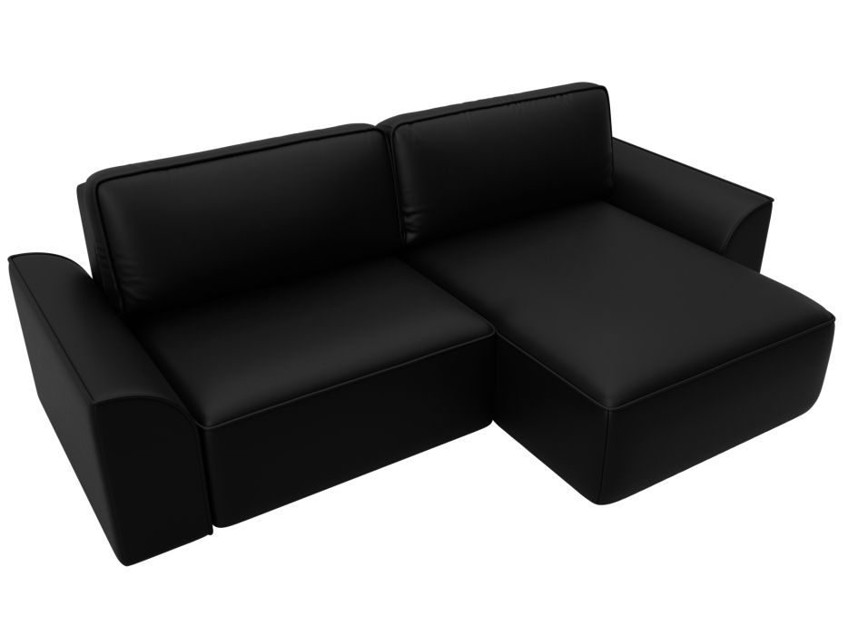 Диваны угловые в гостиную, Диван угловой Лига-048 НПБ, экокожа GRIFON