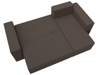 Диван угловой Лига-076 угол универсальный, рогожка Амур