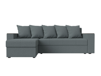 Диван угловой Дубай Лайт правый угол, рогожка Амур