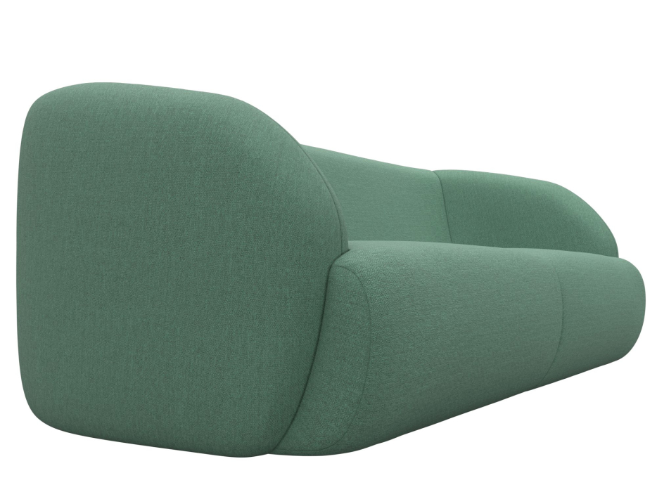 Дизайнерские диваны для гостиной, Диван прямой Лига-041, рогожка Амур