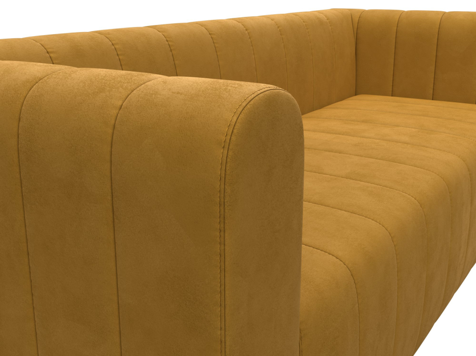 Диваны прямые кухонные, Диван прямой Лига-073, велюр BRUT