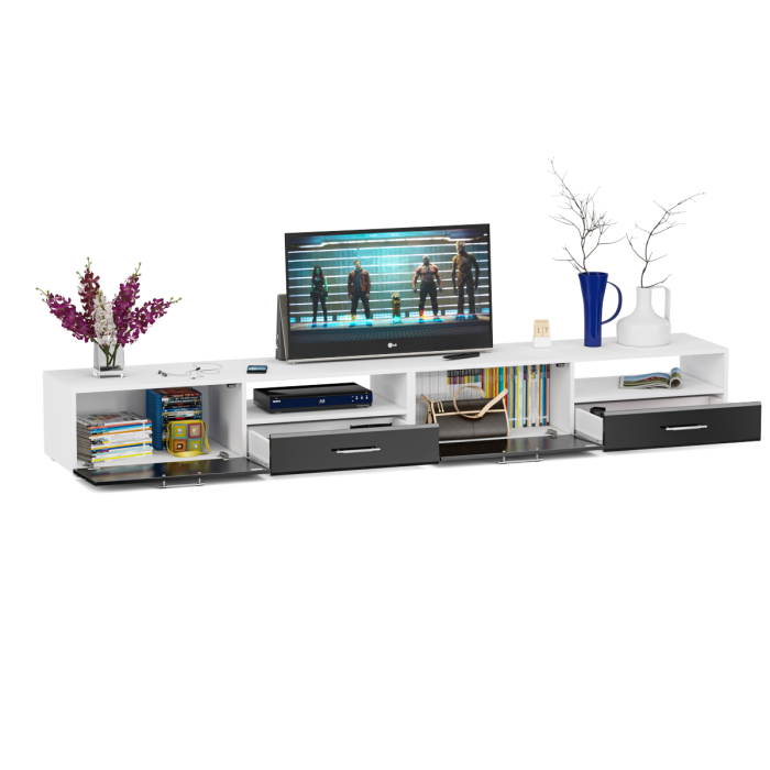 ТВ-тумбы, Тумба под ТВ СВК Ларго 2,8 Белый