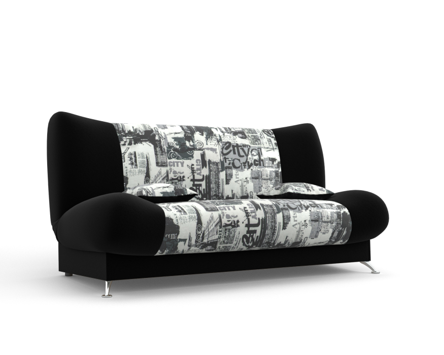 Диваны кровати со спальным местом, Диван прямой книжка Лодочка