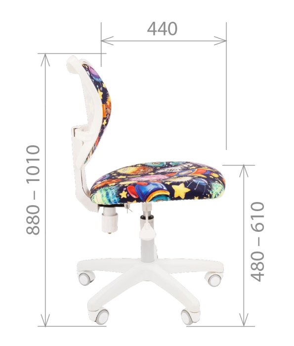 Детские компьютерные кресла, Кресло детское Chairman Kids 102