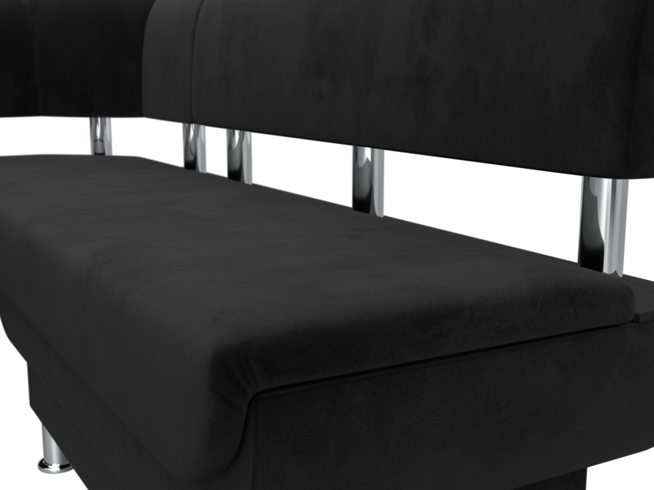 Кухонные уголки, Кухонный угловой диван Альфа левый угол, велюр