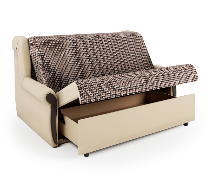 Диваны, Диван-кровать Аккорд М 140, корфу/экокожа