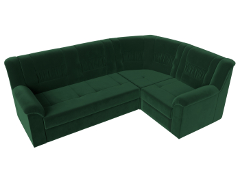 Угловой диван Карелия правый, велюр