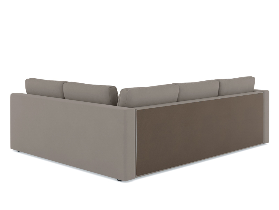 Диваны угловые в гостиную, Диван-кровать угловой Мансберг дельфин, велюр