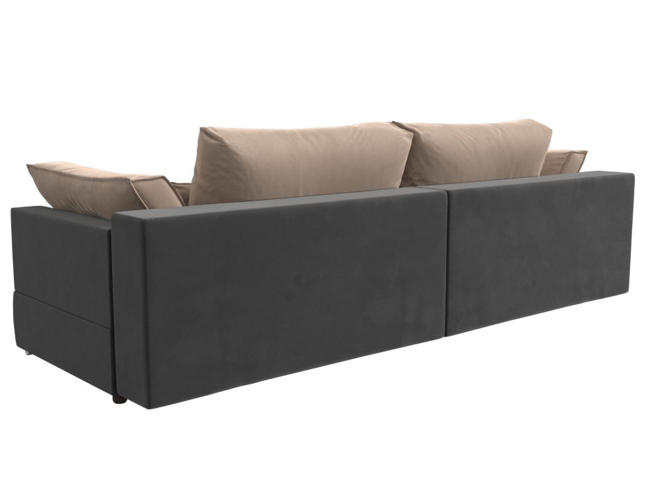 Диваны с ящиком для белья, Прямой диван Пекин, велюр