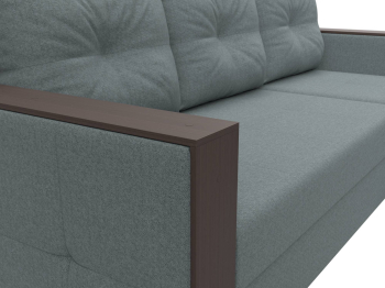 Диван угловой Валенсия Лайт правый угол, рогожка Амур