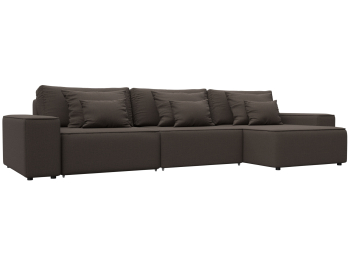 Диван угловой Лига-074 угол универсальный, рогожка Амур