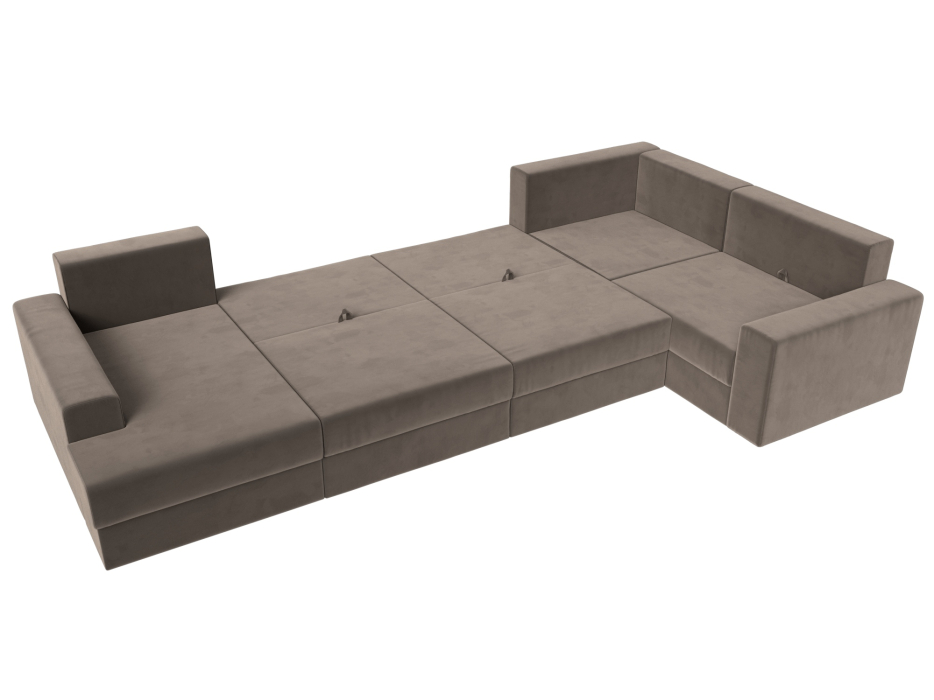 Офисные диваны, П-образный диван Майами левый угол, Велюр