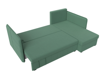 Угловой диван Слим правый угол, рогожка Амур