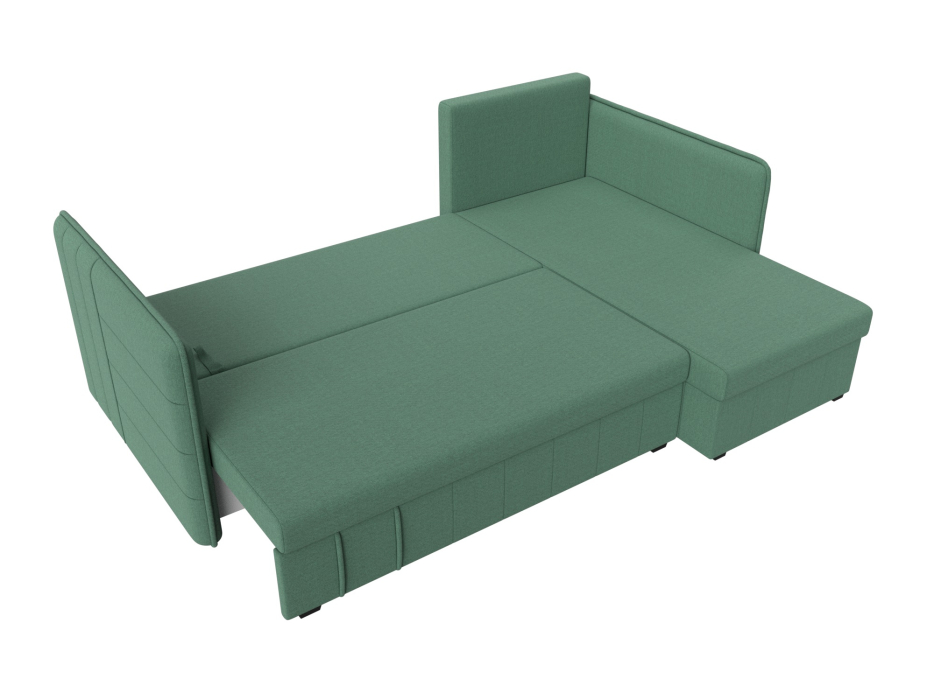 Диваны угловые в гостиную, Диван угловой Слим универсальный угол, рогожка Амур