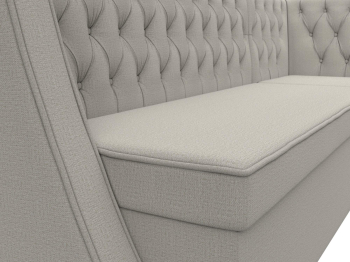 Диван кухонный угловой Лофт правый угол, рогожка Амур