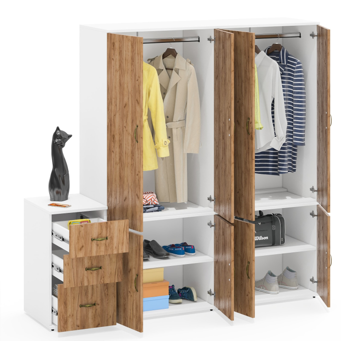 Для одежды, Офисная мебель Лидер-8 комплектация № 51