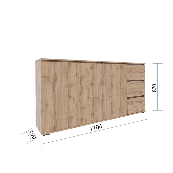 Комоды, Комод Сура 1704