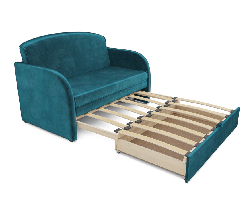 Диваны кровати со спальным местом, Диван прямой выкатной Малютка (Бархат)