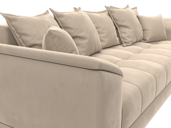 Диван прямой НордСтар НПБ, велюр SEVEN