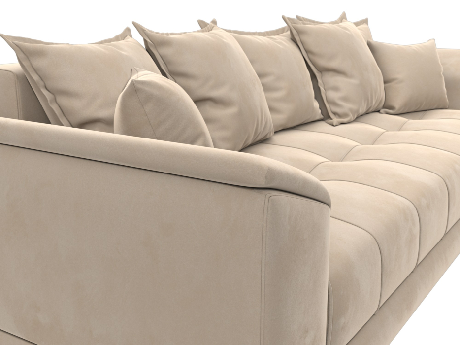 Диваны еврокнижки, Диван прямой НордСтар НПБ, велюр SEVEN