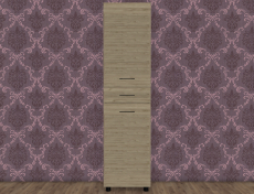 Шкафы одностворчатые, Модульная система Камелия Шкаф ШК-2645