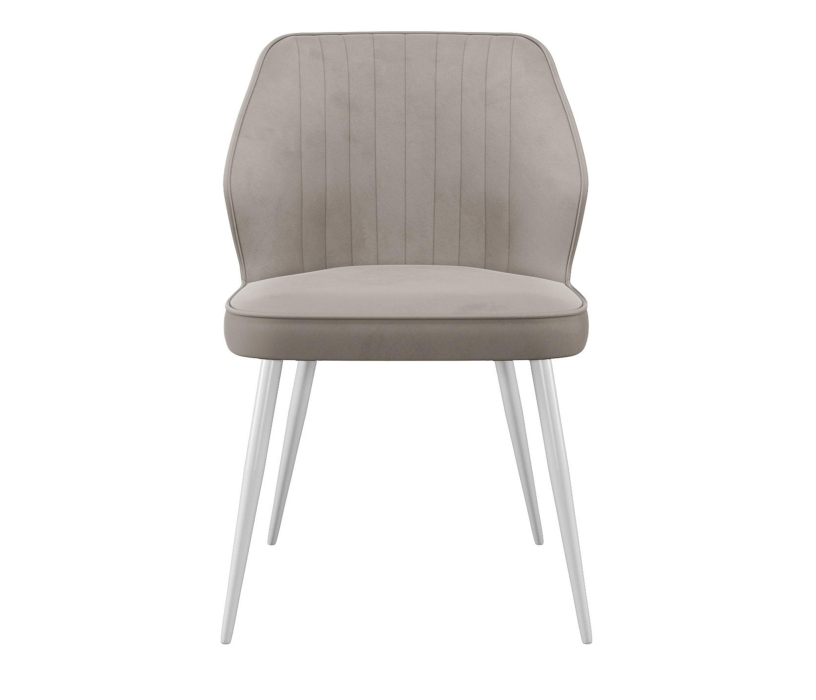 Стулья, Стул DikLine 222М (микровелюр/опоры белые)