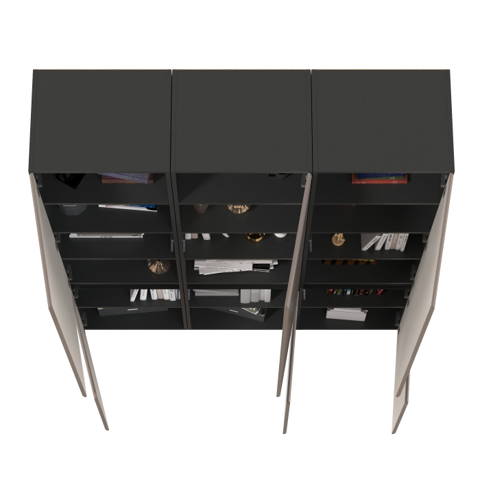 Шкафы распашные, Стенки для гостиной из трёх шкафов Сидней 13.200