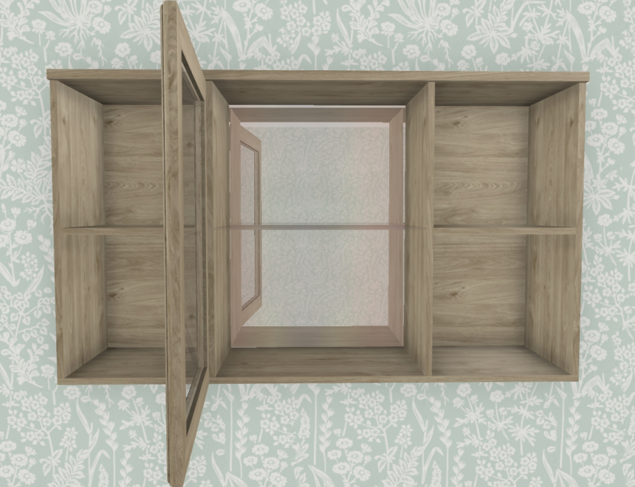 Настенные полки, Модульная система Карина Антресоль АН-1023