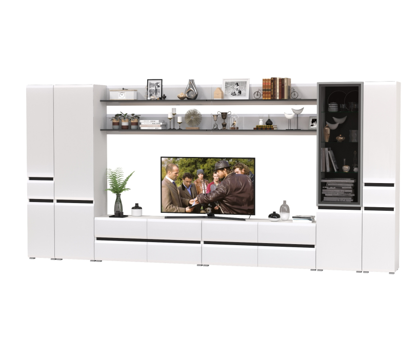 Стенки для гостиной, Сидней мебель для гостиной корпусная комплектация № 120