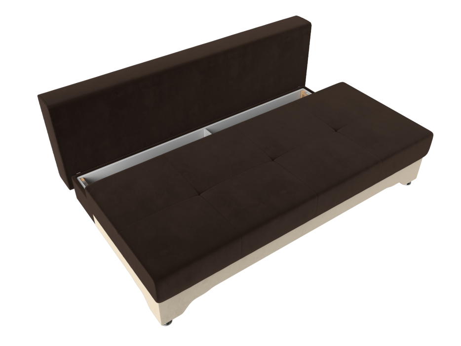 Диваны еврокнижки, Диван прямой Ник-2, микровельвет