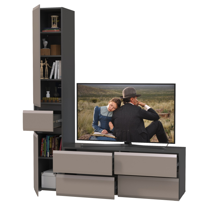 Стенки для гостиной, Гостиная Сидней комплектация № 15