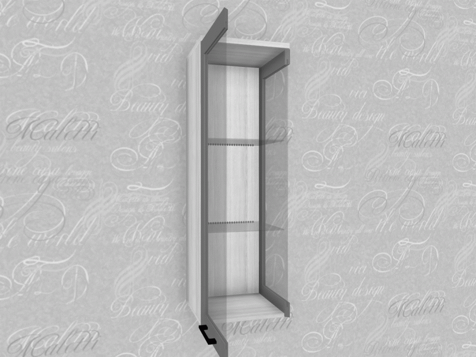 Настенные полки, Модульная система Грейс Антресоль АН-5008  Ясень Асахи