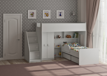 Двухъярусная кровать Легенда 43.1.2