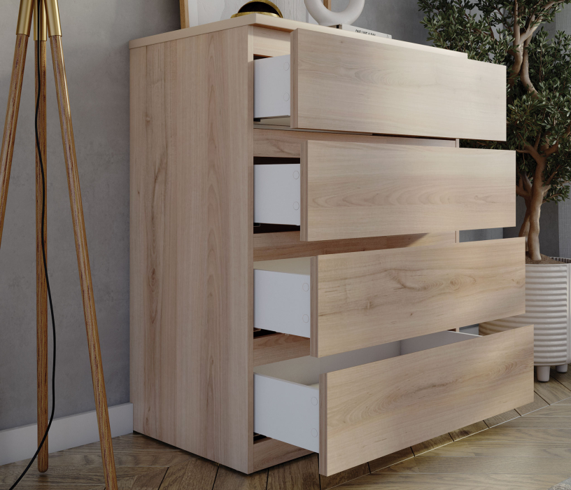 Комоды, Комод 4 ящика Альма