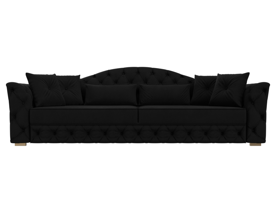 Диваны кровати со спальным местом, Прямой диван Артис, микровельвет