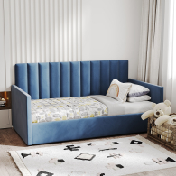 Кровати с мягким изголовьем, Кровать односпальная Меркурий-4 120*200