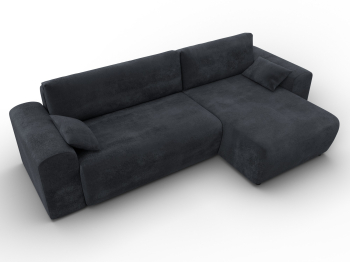 Диван угловой Лига-099 угол универсальный, велюр TOWER